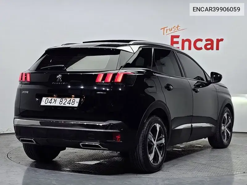 3008 2Nd Generation 1.6 Bluehdi Gt Line VIN: ENCAR39906059 Lot: 39906059