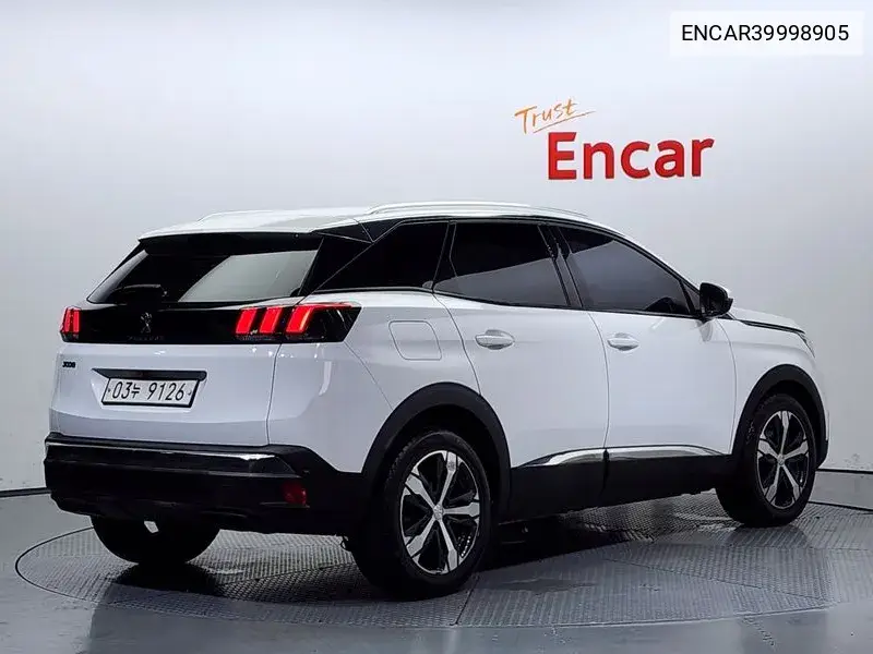 3008 2Nd Generation 1.6 Bluehdi Allure VIN: ENCAR39998905 Lot: 39998905