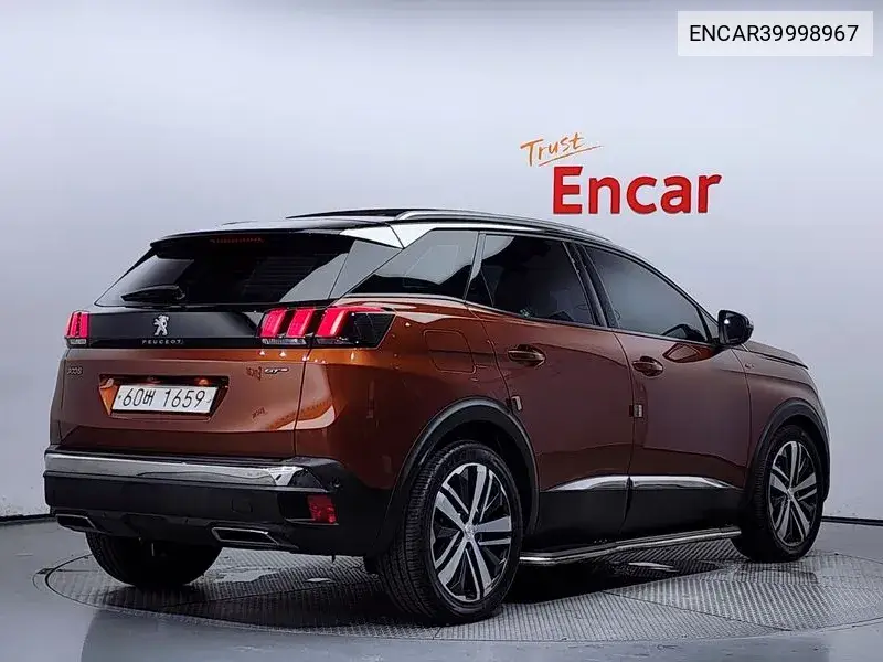 3008 2Nd Generation 2.0 Bluehdi Gt VIN: ENCAR39998967 Lot: 39998967