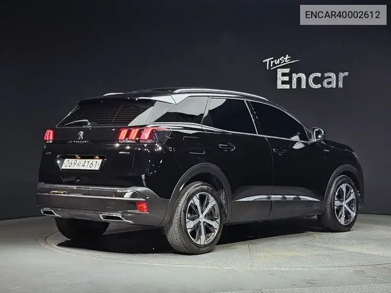 3008 2Nd Generation 1.6 Bluehdi Gt Line VIN: ENCAR40002612 Lot: 40002612