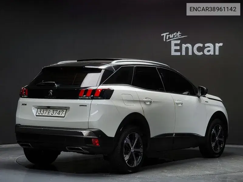 3008 2Nd Generation 1.5 Bluehdi Gt Line VIN: ENCAR38961142 Lot: 38961142