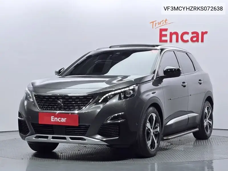 3008 2Nd Generation 1.5 Bluehdi Gt Line VIN: VF3MCYHZRKS072638 Lot: 38992015