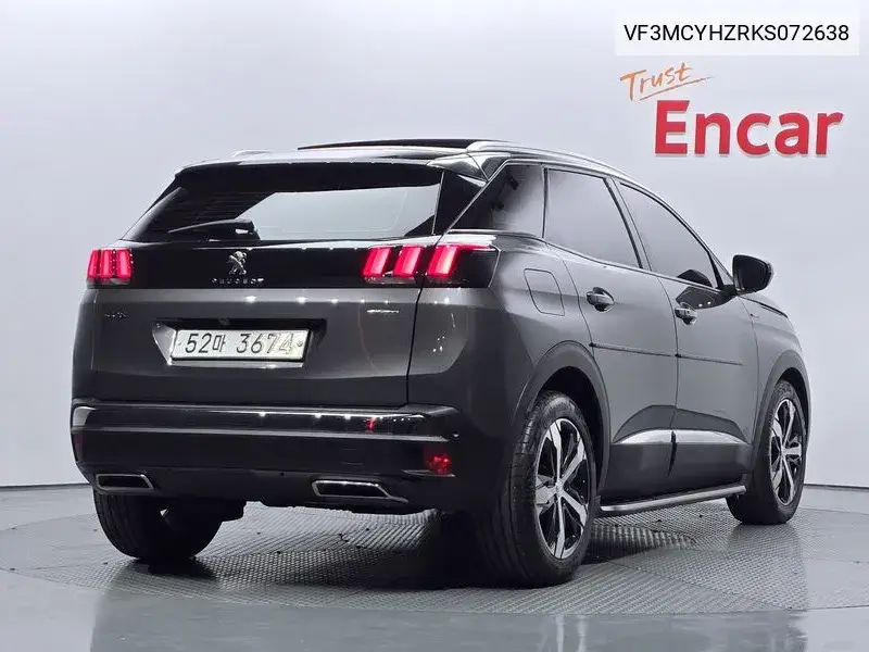 3008 2Nd Generation 1.5 Bluehdi Gt Line VIN: VF3MCYHZRKS072638 Lot: 38992015