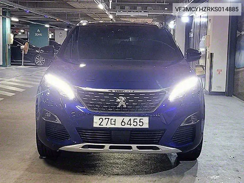 3008 2Nd Generation 1.5 Bluehdi Gt Line VIN: VF3MCYHZRKS014885 Lot: 39575747