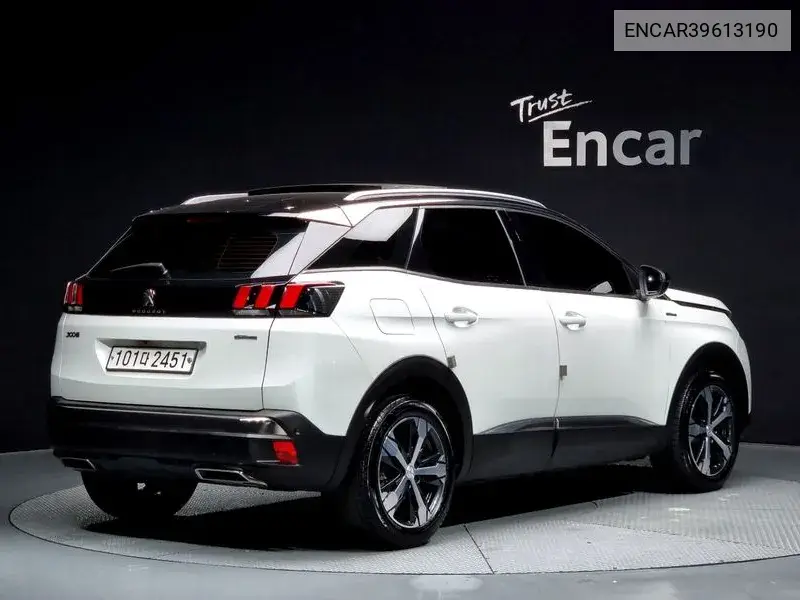 3008 2Nd Generation 1.5 Bluehdi Gt Line VIN: ENCAR39613190 Lot: 39613190