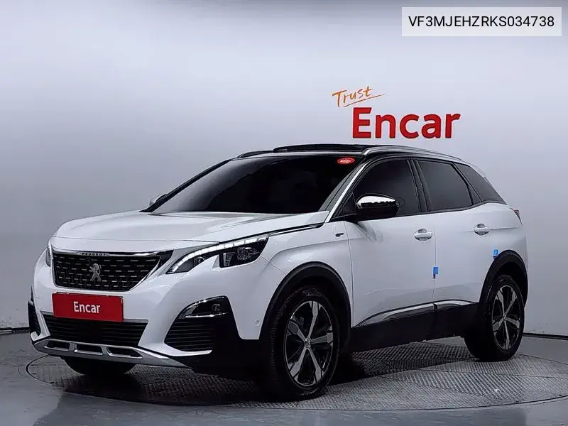 3008 2Nd Generation 2.0 Bluehdi Gt VIN: VF3MJEHZRKS034738 Lot: 39626867