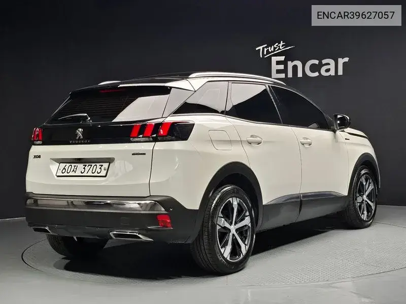 3008 2Nd Generation 1.5 Bluehdi Gt Line VIN: ENCAR39627057 Lot: 39627057