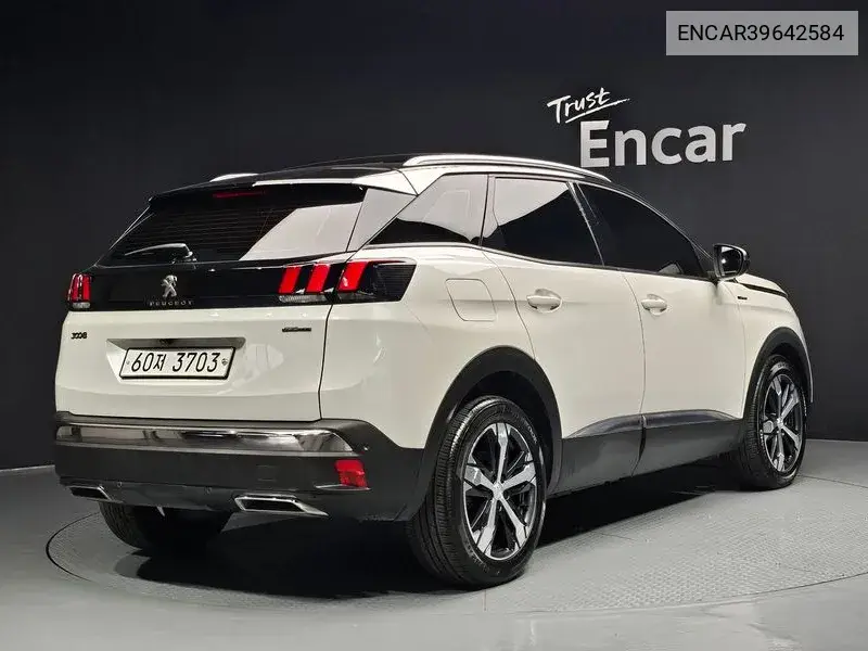 3008 2Nd Generation 1.5 Bluehdi Gt Line VIN: ENCAR39642584 Lot: 39642584