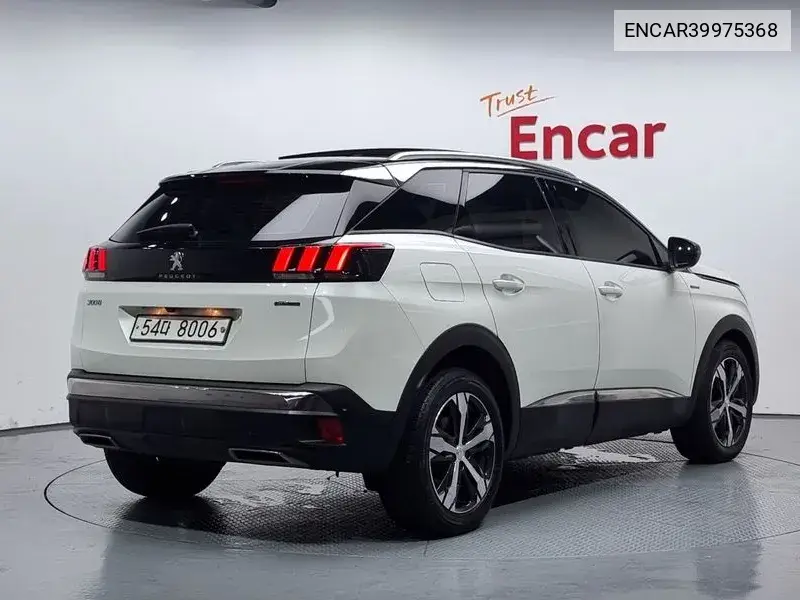 3008 2Nd Generation 1.5 Bluehdi Gt Line VIN: ENCAR39975368 Lot: 39975368