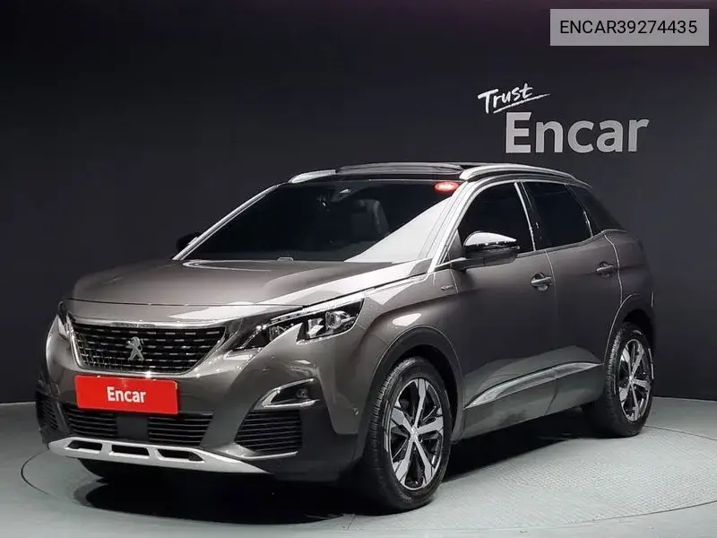 3008 2Nd Generation 1.5 Bluehdi Gt Line VIN: ENCAR39274435 Lot: 39274435