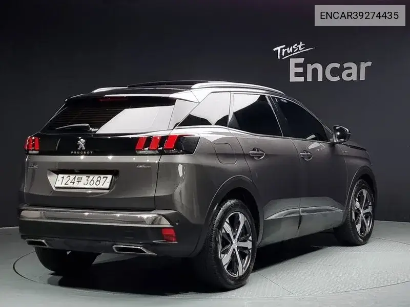 3008 2Nd Generation 1.5 Bluehdi Gt Line VIN: ENCAR39274435 Lot: 39274435