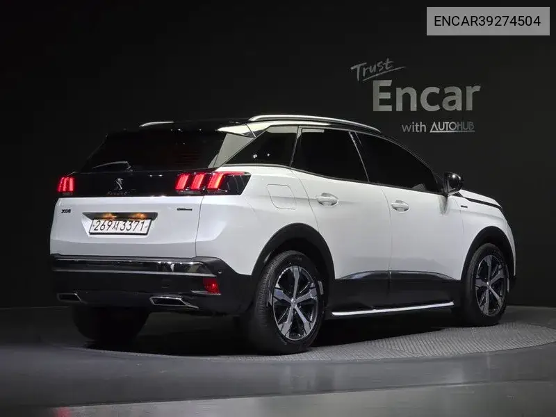 3008 2Nd Generation 1.5 Bluehdi Gt Line VIN: ENCAR39274504 Lot: 39274504