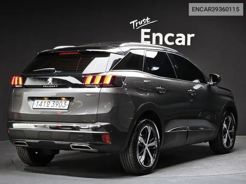 3008 2Nd Generation 1.5 Bluehdi Gt Line VIN: ENCAR39360115 Lot: 39360115