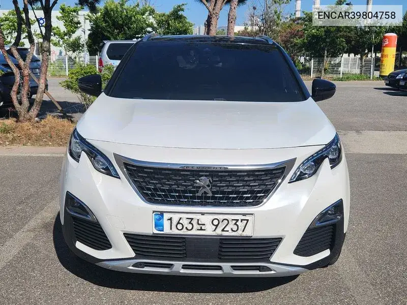 3008 2Nd Generation 1.5 Bluehdi Gt Line VIN: ENCAR39804758 Lot: 39804758