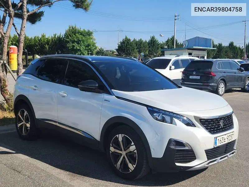 3008 2Nd Generation 1.5 Bluehdi Gt Line VIN: ENCAR39804758 Lot: 39804758