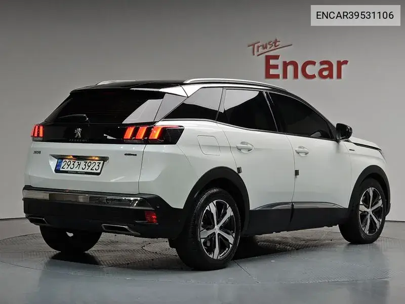 3008 2Nd Generation 1.5 Bluehdi Gt Line VIN: ENCAR39531106 Lot: 39531106