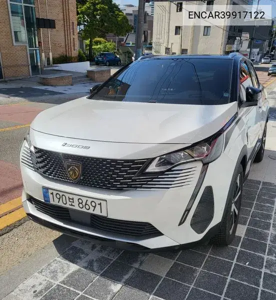 3008 2Nd Generation 1.5 Bluehdi Gt VIN: ENCAR39917122 Lot: 39917122