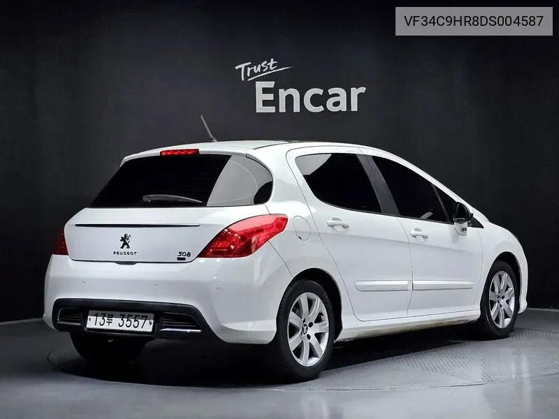 308 1.6 E-Hdi Mcp 1St Generation VIN: VF34C9HR8DS004587 Lot: 37649462