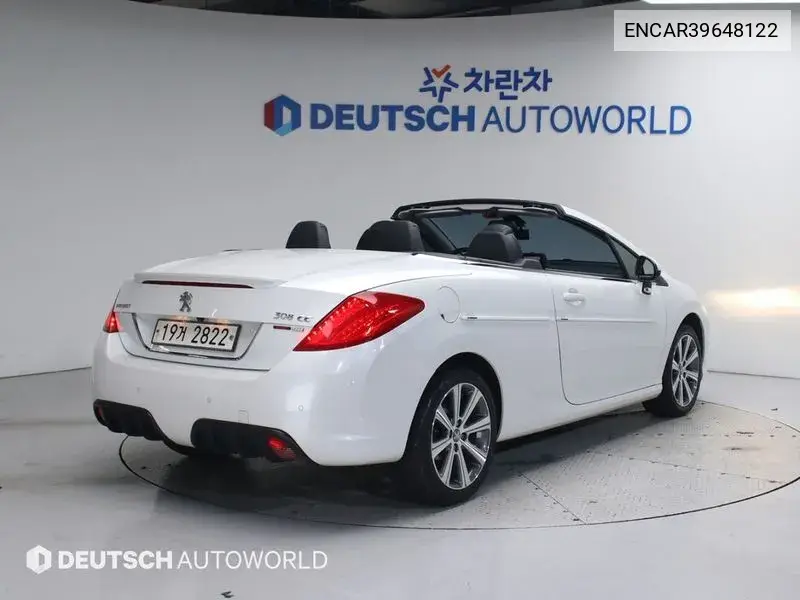 308Cc 2.0 Hdi 1St Generation VIN: ENCAR39648122 Lot: 39648122