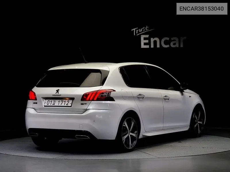 308 2Nd Generation 2.0 Bluehdi Gt VIN: ENCAR38153040 Lot: 38153040