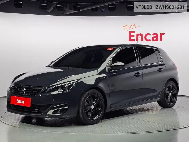 Peugeot 308 2Nd Generation 1.6 Bluehdi Gt Line VIN: VF3LBBHZWHS001281 Lot: 37996812