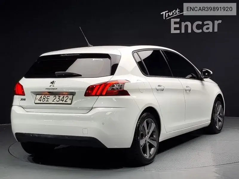 308 2Nd Generation 1.6 Bluehdi Allure VIN: ENCAR39891920 Lot: 39891920