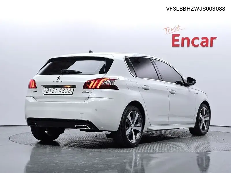 308 2Nd Generation 1.6 Bluehdi Gt Line VIN: VF3LBBHZWJS003088 Lot: 39546130