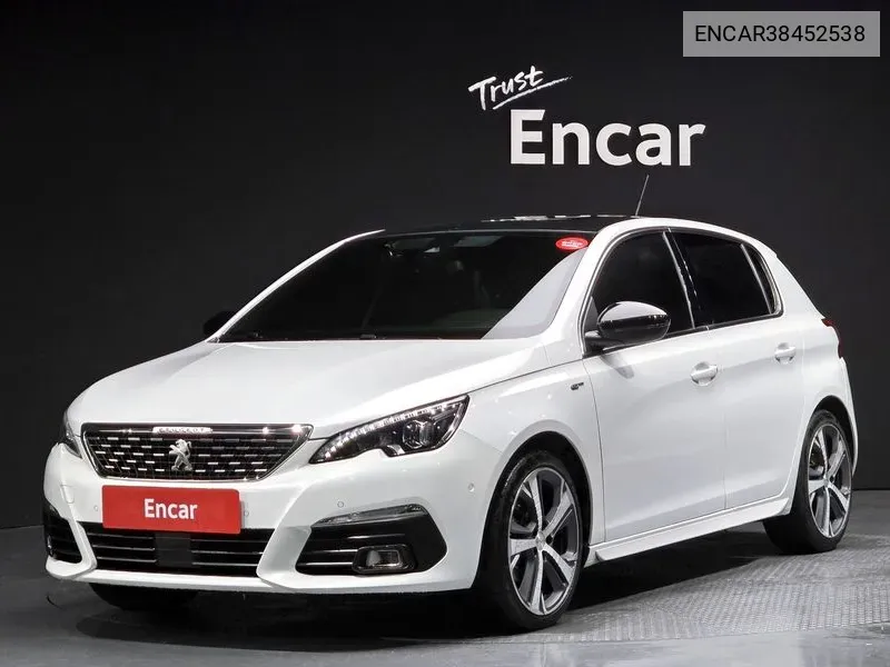 308 2Nd Generation 1.5 Bluehdi Gt Pack VIN: ENCAR38452538 Lot: 38452538