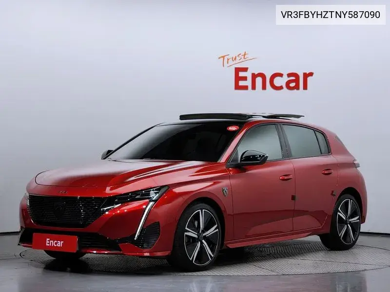 308 3Rd Generation 1.5 Bluehdi Gt VIN: VR3FBYHZTNY587090 Lot: 39540417