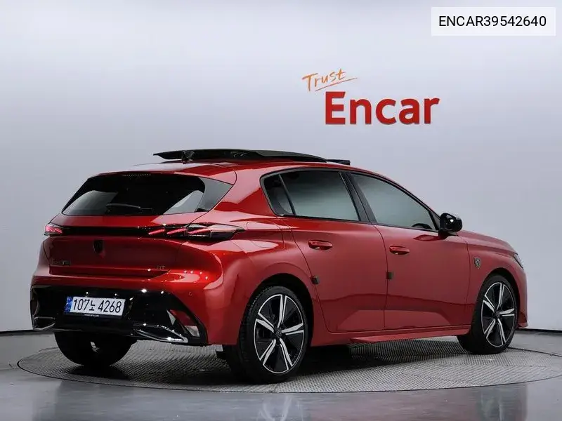 308 3Rd Generation 1.5 Bluehdi Gt VIN: ENCAR39542640 Lot: 39542640