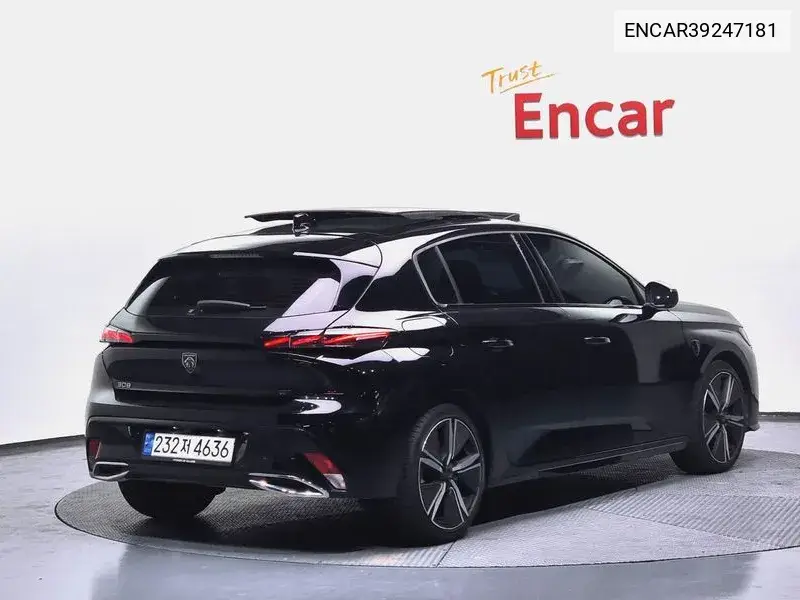 308 3Rd Generation 1.5 Bluehdi Gt VIN: ENCAR39247181 Lot: 39247181