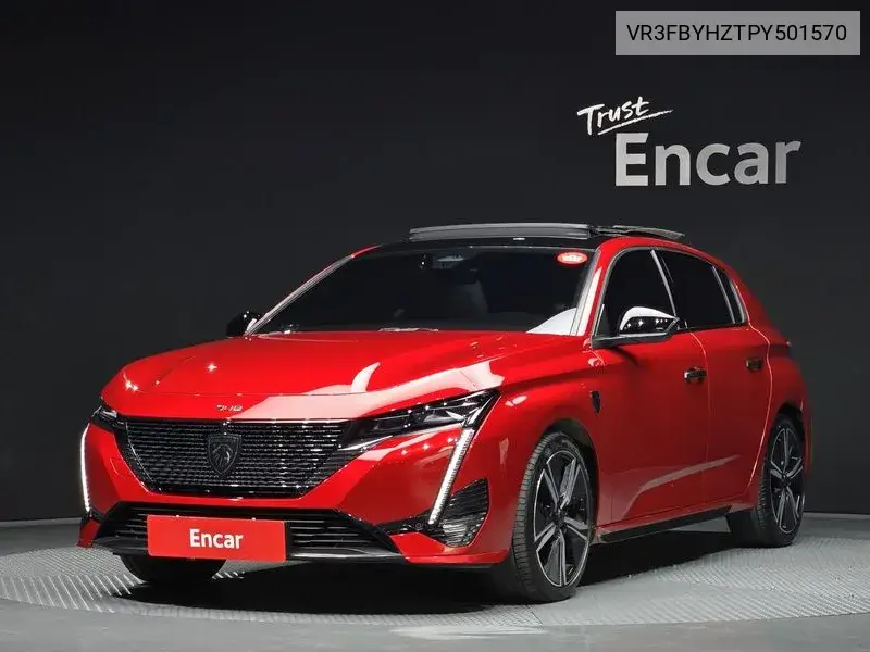 308 3Rd Generation 1.5 Bluehdi Gt VIN: VR3FBYHZTPY501570 Lot: 39541883