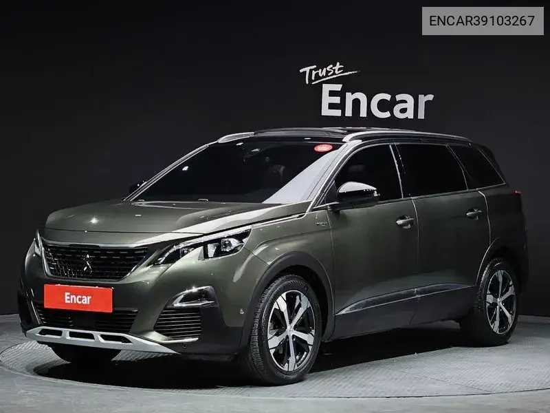 5008 2Nd Generation 1.6 Bluehdi Gt Line VIN: ENCAR39103267 Lot: 39103267