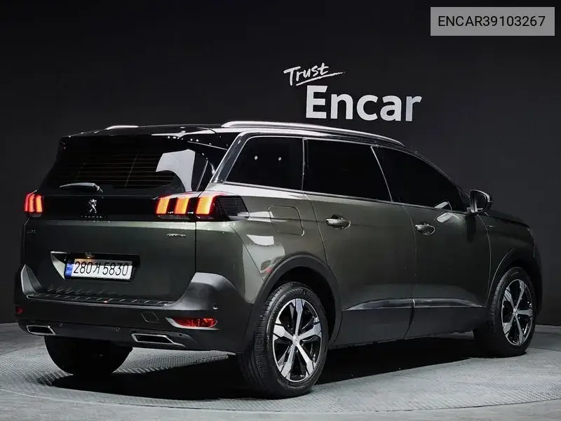 5008 2Nd Generation 1.6 Bluehdi Gt Line VIN: ENCAR39103267 Lot: 39103267