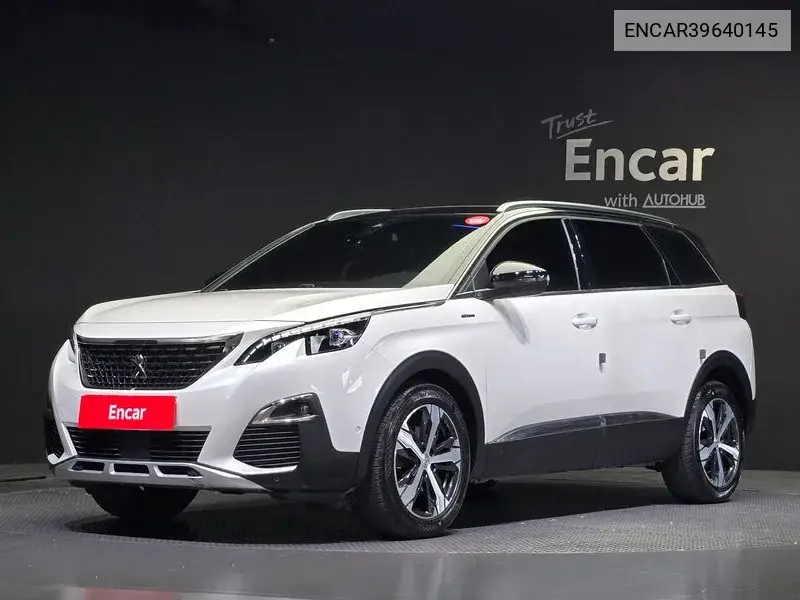5008 2Nd Generation 1.6 Bluehdi Gt Line VIN: ENCAR39640145 Lot: 39640145