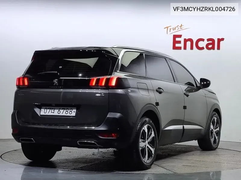 Peugeot 5008 2Nd Generation 1.5 Bluehdi Gt Line VIN: VF3MCYHZRKL004726 Lot: 38380901