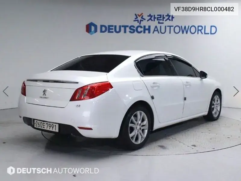 508 1.6 E-Hdi Active 1St Generation VIN: VF38D9HR8CL000482 Lot: 39754765