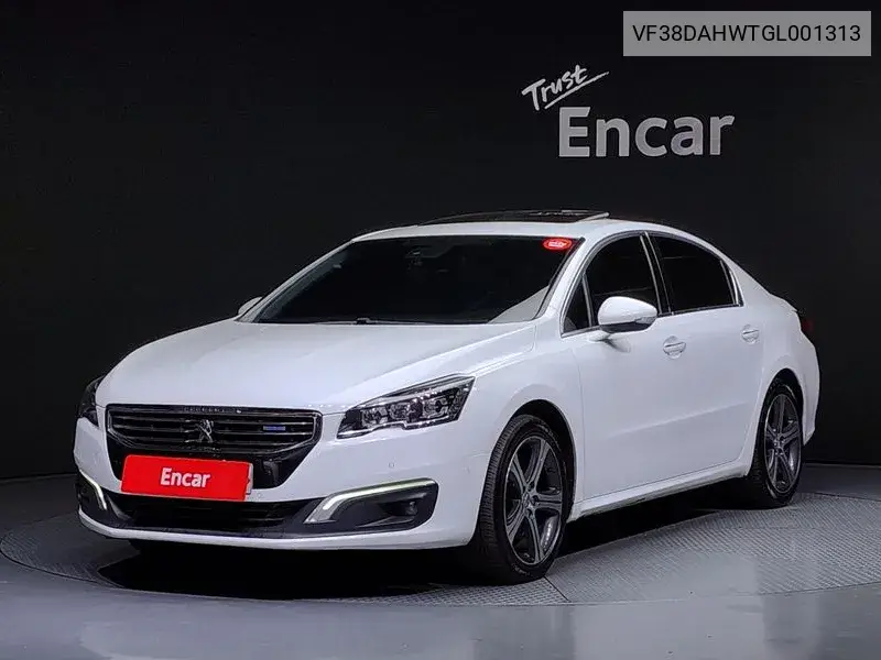 508 2.0 Lux Pack 1St Generation VIN: VF38DAHWTGL001313 Lot: 39354123