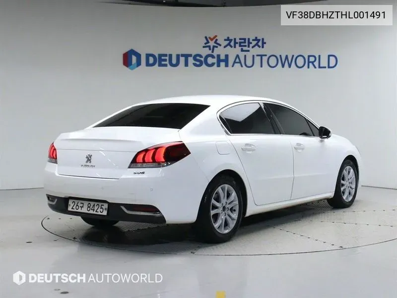 508 1.6 Bluehdi Allure 1St Generation VIN: VF38DBHZTHL001491 Lot: 38346180