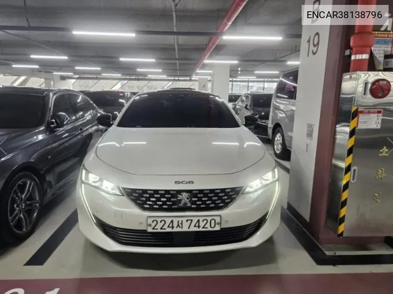 Peugeot 508 2Nd Generation 2.0 Bluehdi Gt Line VIN: ENCAR38138796 Lot: 38138796