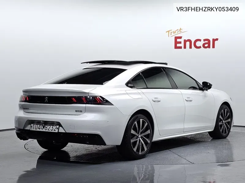 508 2Nd Generation 2.0 Bluehdi Gt Line VIN: VR3FHEHZRKY053409 Lot: 38357750