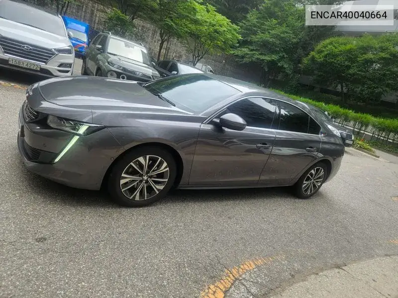 508 2Nd Generation 1.5 Bluehdi Allure VIN: ENCAR40040664 Lot: 40040664