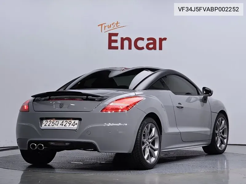 Rcz1.61St Generation VIN: VF34J5FVABP002252 Lot: 37976748