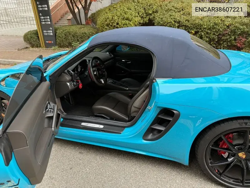 718 Boxster S 2.5 VIN: ENCAR38607221 Lot: 38607221
