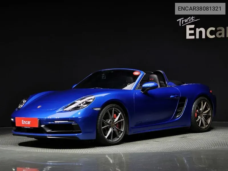 718 Boxster 2.5 Gts VIN: ENCAR38081321 Lot: 38081321