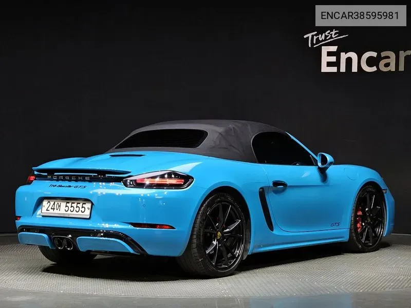 Porsche 718 Boxster 2.5 Gts VIN: ENCAR38595981 Lot: 38595981