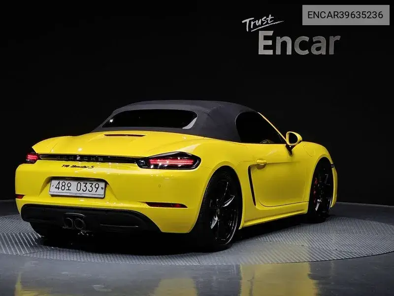 718 Boxster S 2.5 VIN: ENCAR39635236 Lot: 39635236