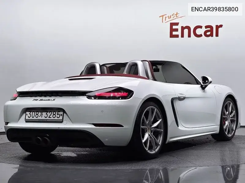 718 Boxster S 2.5 VIN: ENCAR39835800 Lot: 39835800