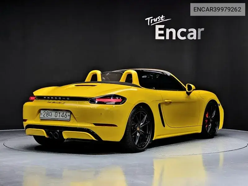 718 Boxster S 2.5 VIN: ENCAR39979262 Lot: 39979262