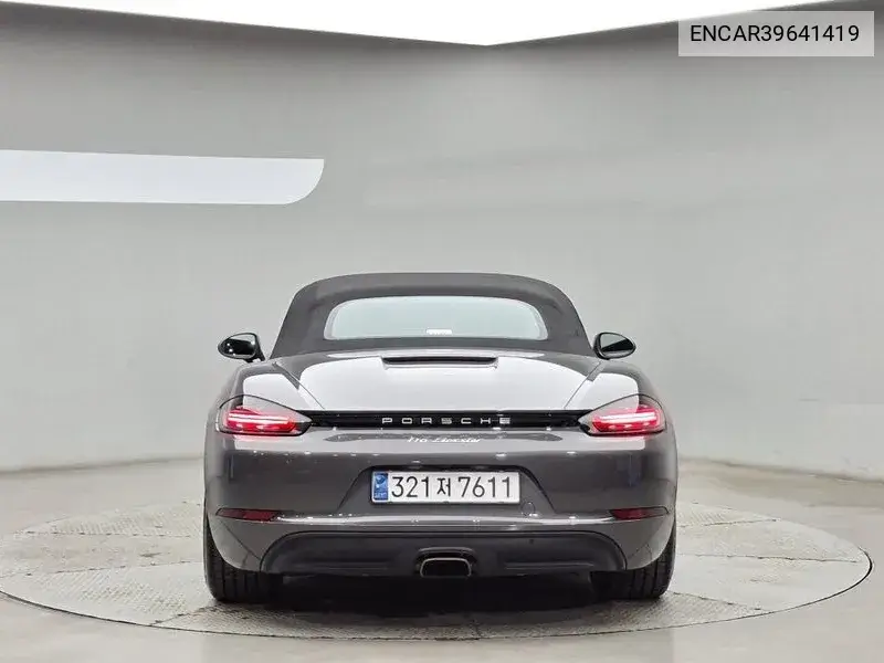 718 Boxster 2.0 VIN: ENCAR39641419 Lot: 39641419